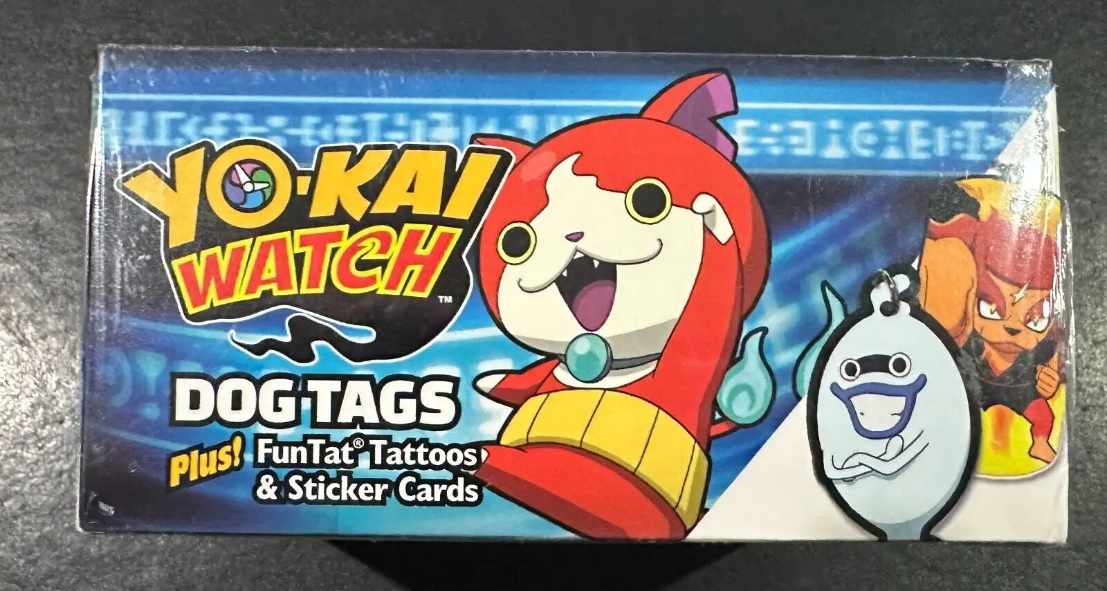 YO-KAI WATCH Dog Tag Factory Sealed Box of 24 New Packs for Dog Tag Fun