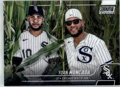 Yoan Moncada - 2022 Stadium Club Chrome - #58 - Baseball - Baseball Card Single