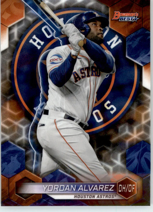 Yordan Alvarez - 2023 Bowman’s Best - #46 - Baseball - Baseball Card Single