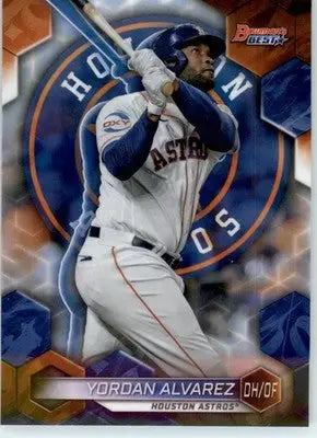 Yordan Alvarez - 2023 Bowman’s Best - #46 - Refractors Baseball - Baseball Card Single