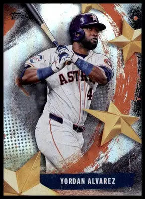 Yordan Alvarez 2025 Topps Stars of MLB #SMLB-9 Houston Astros - Baseball Card Single