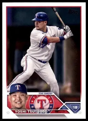 Yoshi Tsutsugo 2023 Topps #404 Texas Rangers - Baseball Card Single