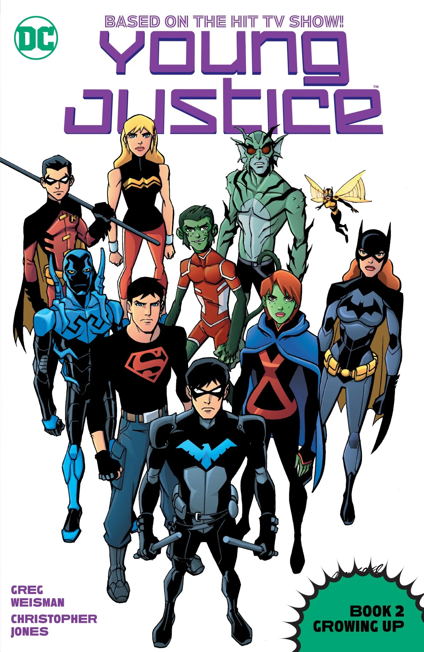 YOUNG JUSTICE BOOK 2 GROWING UP TP - Comic Book