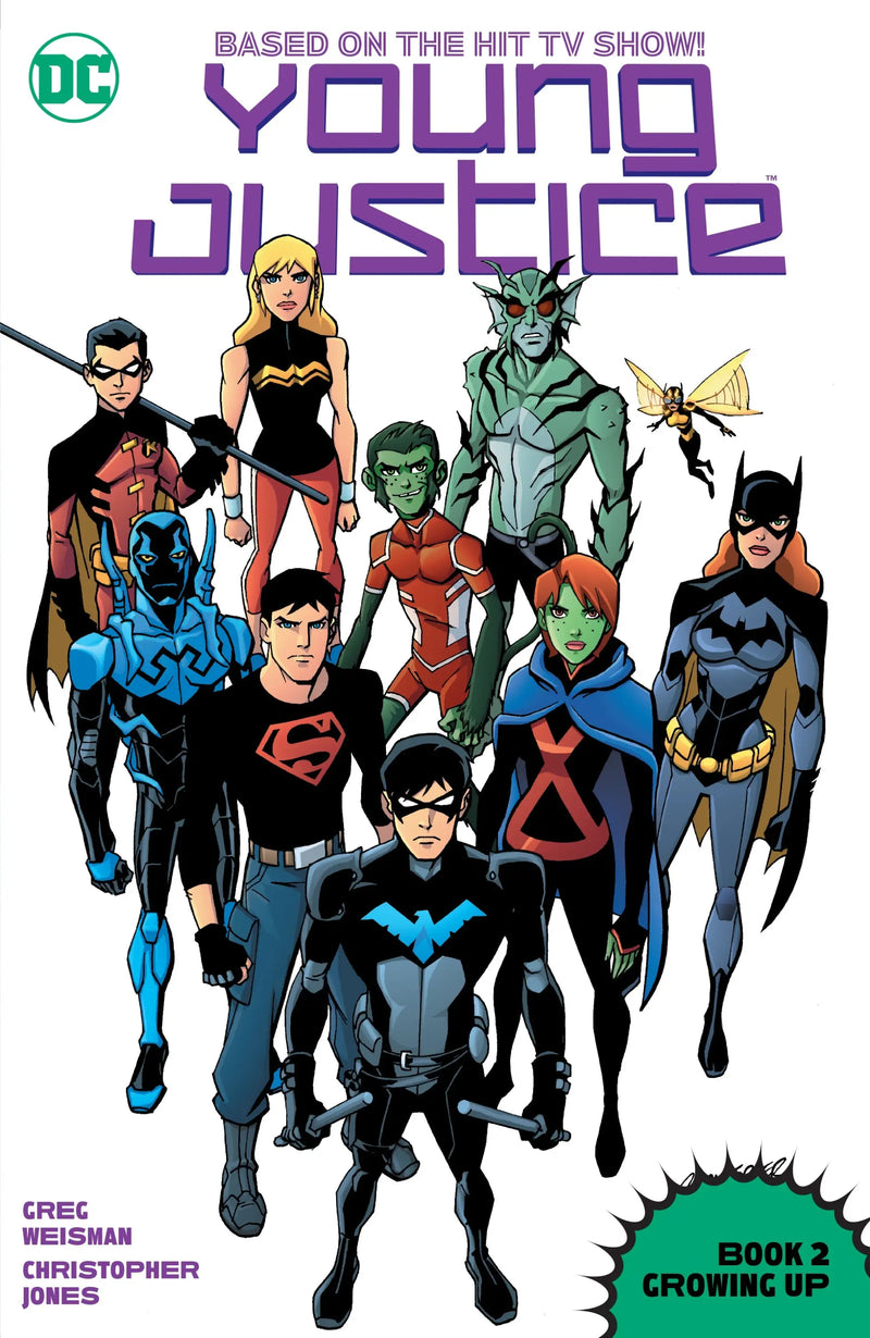 YOUNG JUSTICE BOOK 2 GROWING UP TP - Comic Book