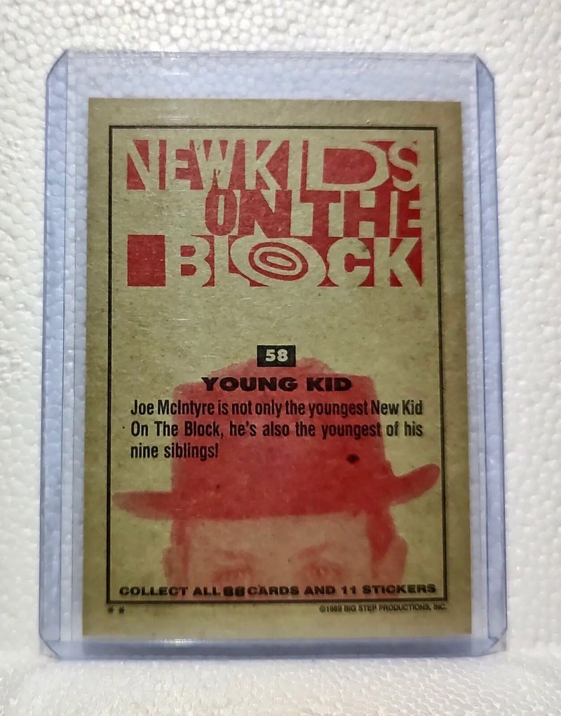 Young Kid 1989 New Kids on the Block #58 Trading Card - Other