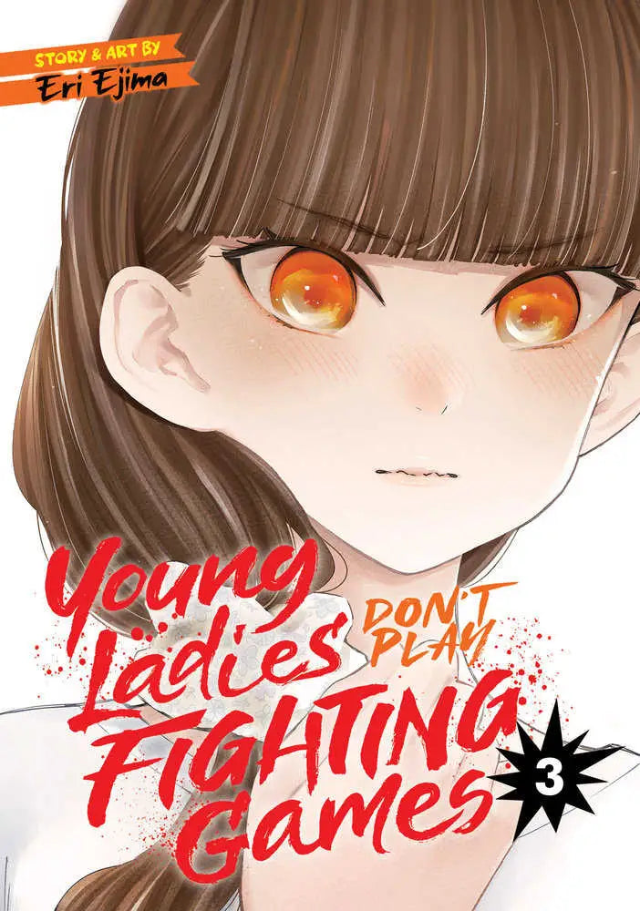 Manga cover art for Young Ladies Dont Play Fighting Games Graphic Novel Volume 03
