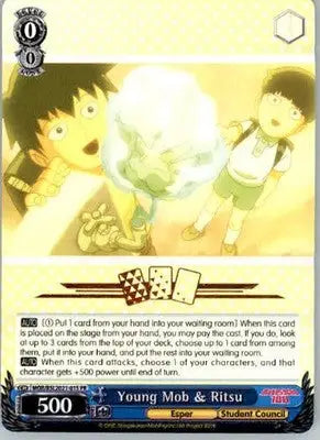Young Mob & Ritsu - Winner - Bushiroad Event Cards MOB/BSL2021-01S PR - NM - TCG Card Single