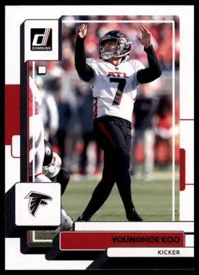 Younghoe Koo 2022 Donruss #233 Atlanta Falcons - Football Card Single