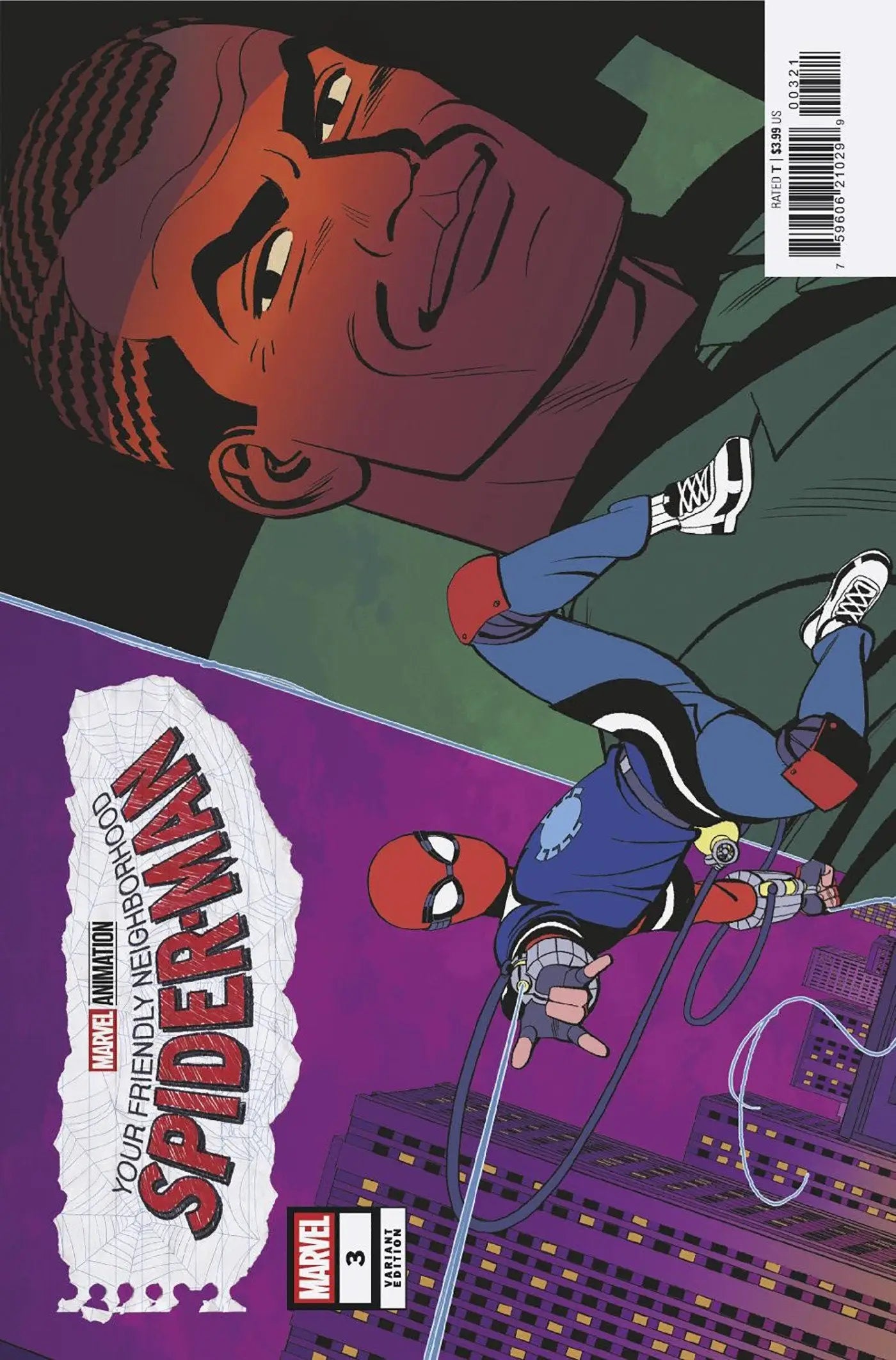 Your Friendly Neighborhood Spider-Man #3 Marvel Animation Variant - Comic Book