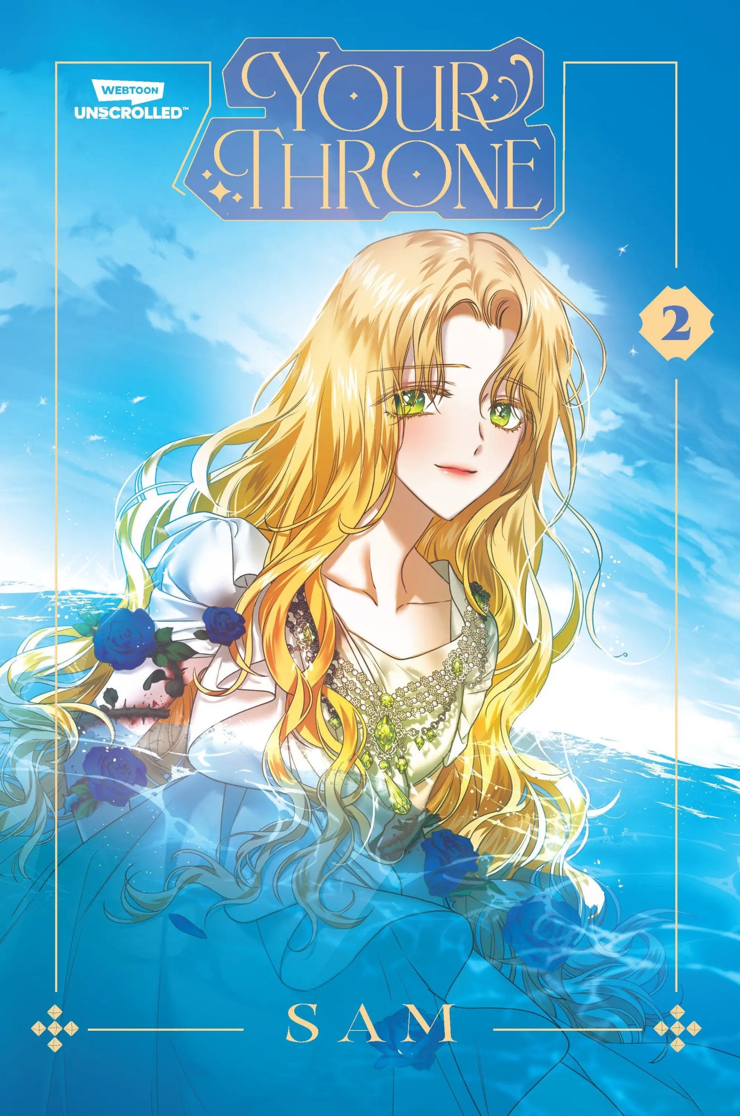 Your Throne Volume Two stunning fantasy graphic novel cover image