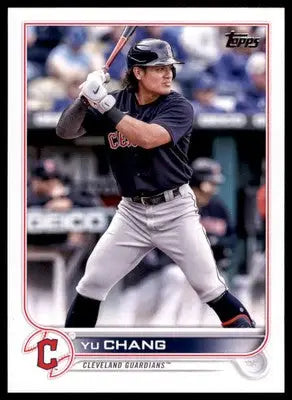 Yu Chang 2022 Topps Update #US203 Cleveland Guardians - Baseball Card Single