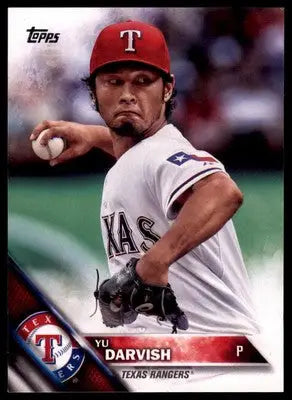 Yu Darvish 2016 Topps #418 Texas Rangers - Baseball Card Single