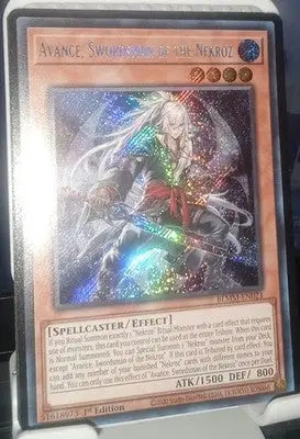 Yu-Gi-Oh Avance Swordsman of the Nekroz Foil BLMM-EN024 Secret Rare (SCR) - Yu-Gi-Oh! Card Single
