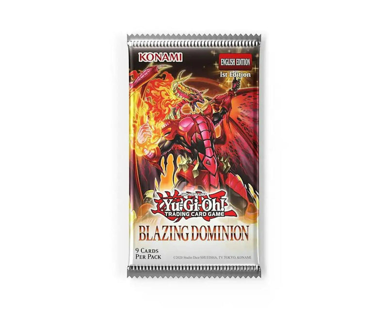 Yu-Gi-Oh! Blazing Dominion Booster Box | Columbia Sports Cards - Sports Card Hobby Boxes