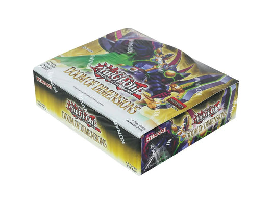 Yu-Gi-Oh Doom of Dimensions Booster Box | Columbia Sports Cards - Sports Card Hobby Boxes