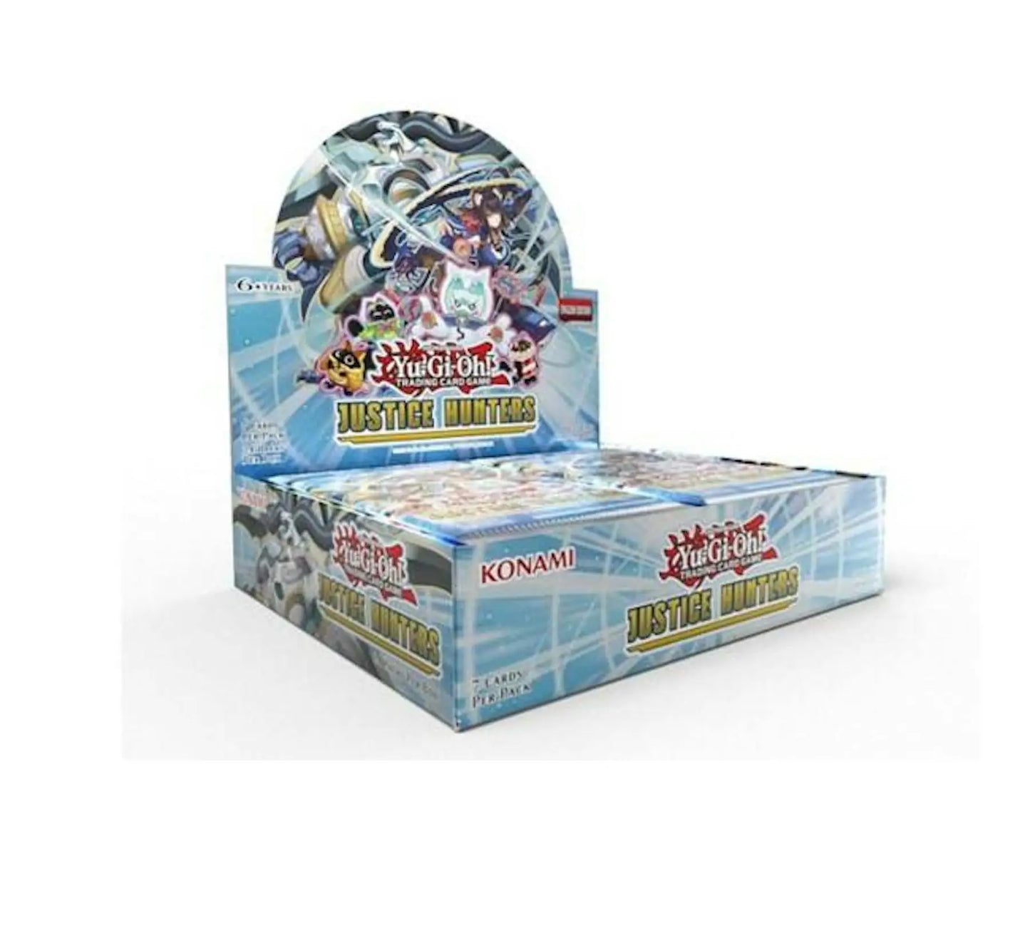 Yu-Gi-Oh! Justice Hunters Booster Box | Columbia Sports Cards & More - Sports Card Hobby Boxes