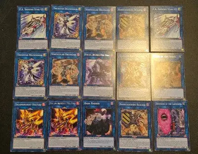 Yu-Gi-Oh! Lot 15 Link Monsters F.A. Shining Star GT Trickstar Delfendium Heatleo - Yu-Gi-Oh! Card Single
