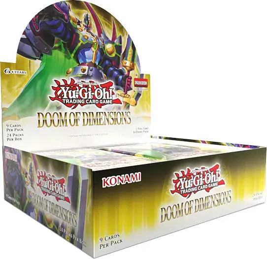 Yu-Gi-Oh! YGO Doom of Dimensions Booster Box (1st Edition) - TCG - Yugioh Sealed