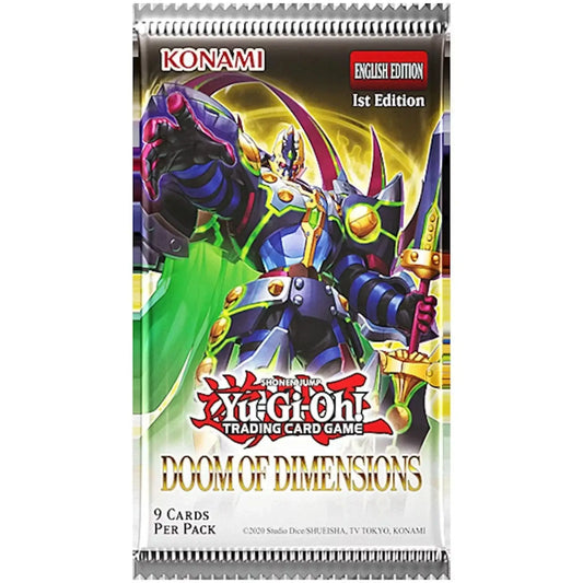 Yu-Gi-Oh! YGO Doom of Dimensions Booster Pack - Yu-Gi-Oh! Card Box