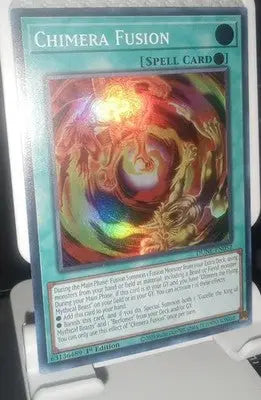 Yugioh Chimera Fusion Super Rare Foil DUNE-EN052 1st Edition Near Mint - Yu-Gi-Oh! Card Single