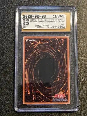 YuGiOh Exodia The Forbidden One Graded CGC Pristine 10 Japanese 2024 TDPP-JP009 - Yu-Gi-Oh! Card Single