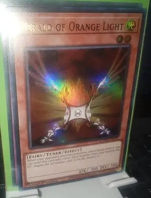 Yugioh Herald of Orange Light - Battles of Legend: Monster Mayhem BLMM-103 Foil - Yu-Gi-Oh! Card Single