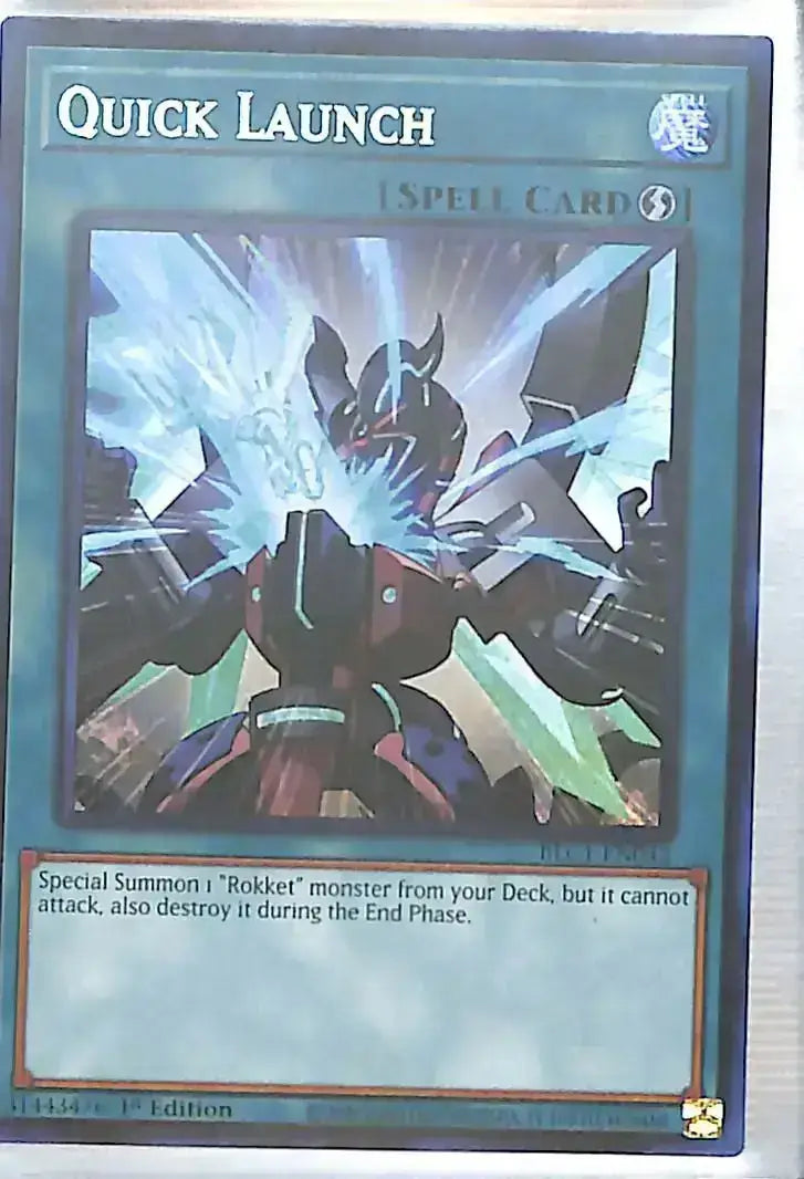 Yugioh Quick Launch - Battles of Legend: Chapter 1 NM-MT - TCG Card Single