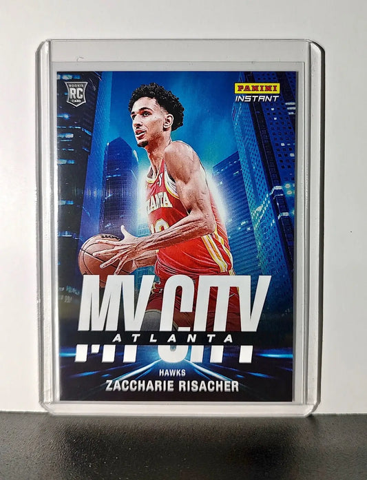 Zaccharie Risacher Rookie 2024-25 Panini MyCity NBA #19 Basketball Hawks 1/268