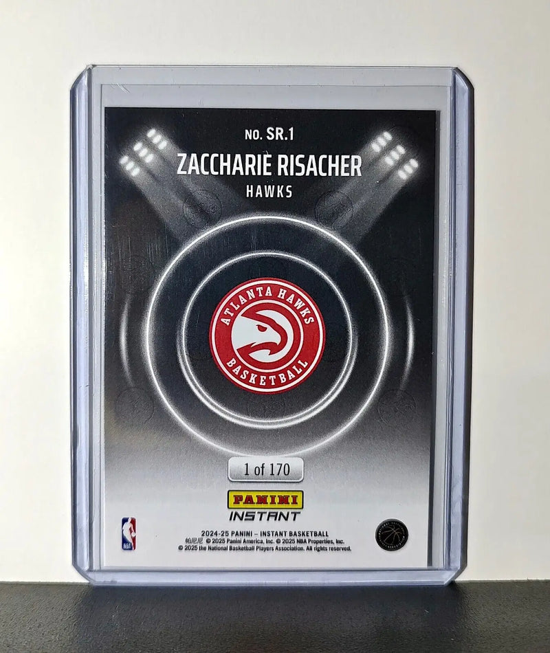 Zaccharie Risacher Rookie 2024-25 Panini Spotlight Rookies NBA #1 Hawks 1 of 170
