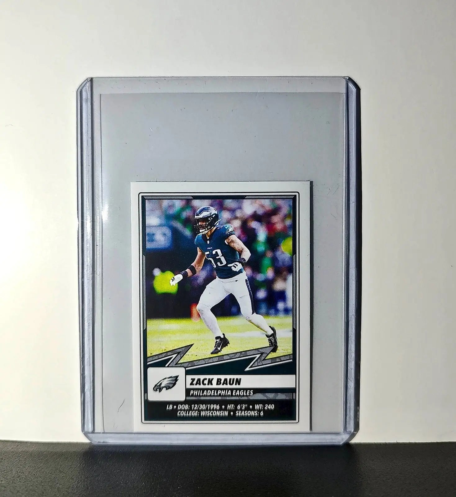 Zach Baun 2025 Panini NFL #336 Sticker Philadelphia Eagles