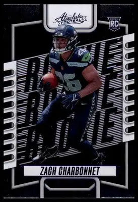 Zach Charbonnet 2023 Panini Absolute Blue #119 Seattle Seahawks - Football Card Single