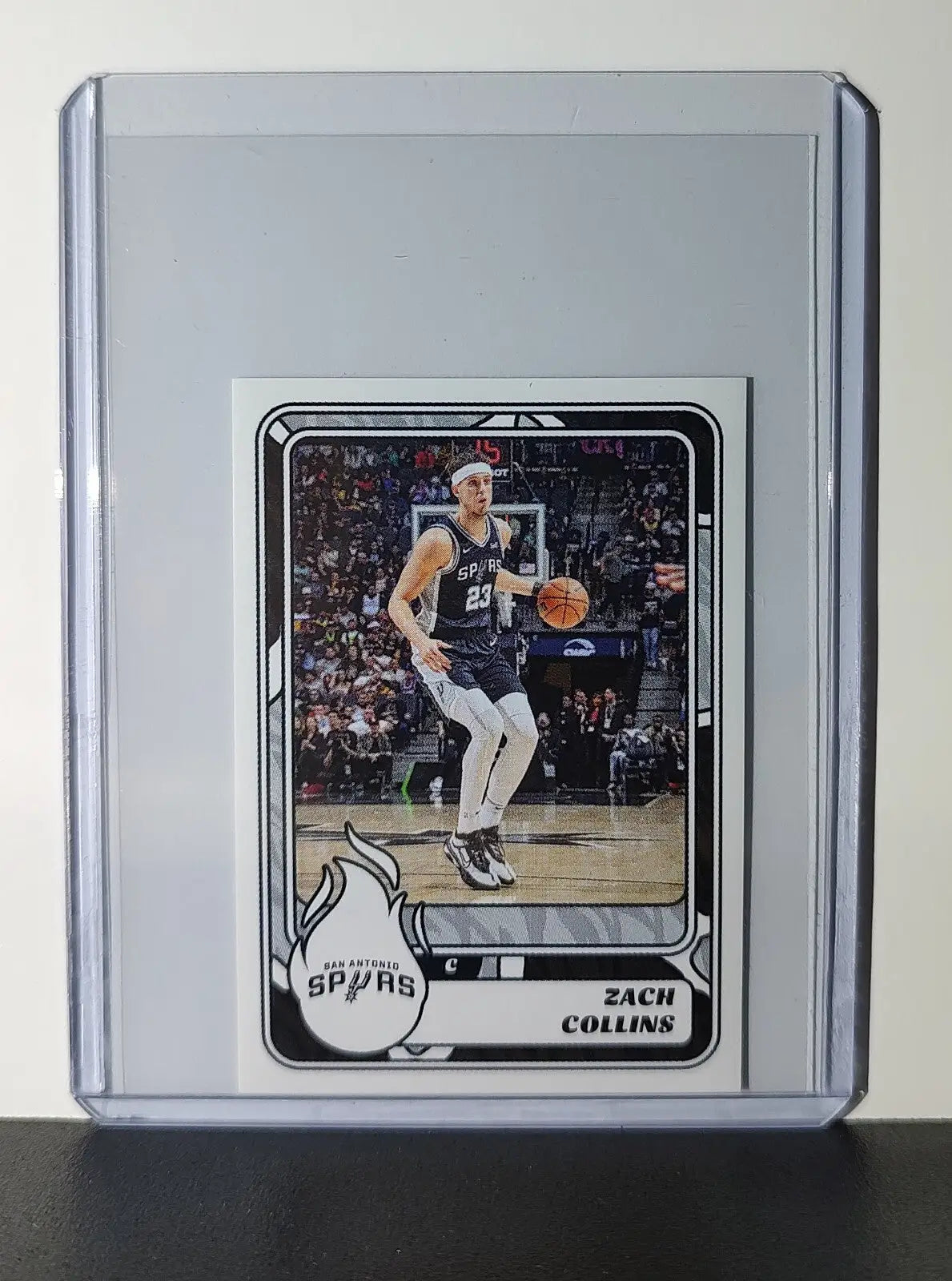 Zach Collins 2024-25 Panini NBA #471 Sticker Card San Antonio Spurs - Basketball Card Single
