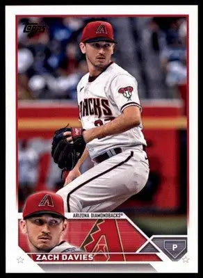 Zach Davies 2023 Topps #123 Arizona Diamondbacks - Baseball Card Single