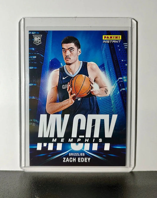 Zach Edey Rookie 2024-25 Panini MyCity NBA #26 Basketball Card Grizzlies 1/268 - Basketball Card Single