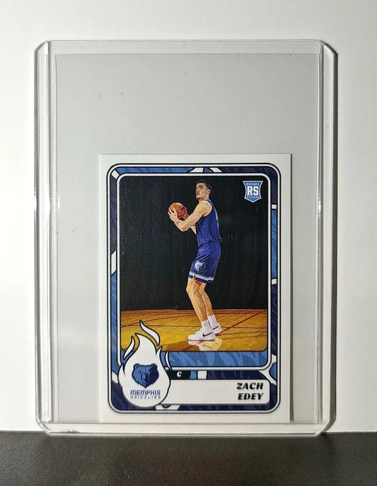 Zach Edey Rookie 2024-25 Panini NBA #380 Sticker Card Memphis Grizzlies - Basketball Card Single