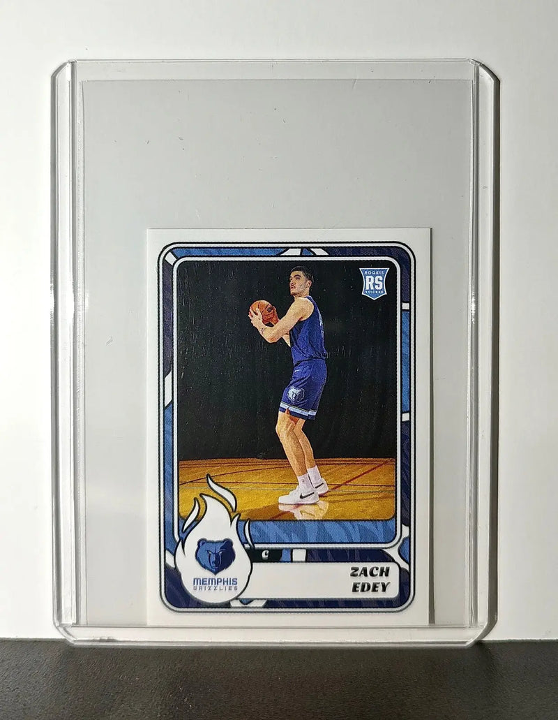 Zach Edey Rookie 2024-25 Panini NBA #380 Sticker Card Memphis Grizzlies