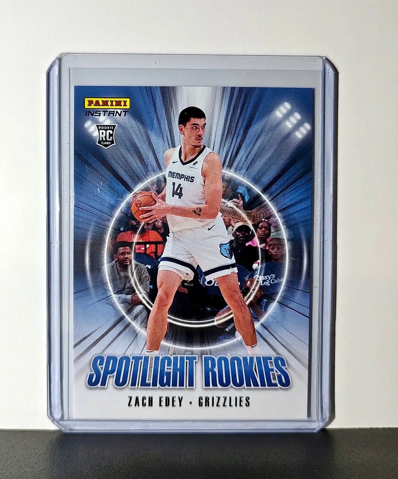 Zach Edey Rookie 2024-25 Panini Spotlight Rookies NBA #9 Card Grizzlies 1 of 170