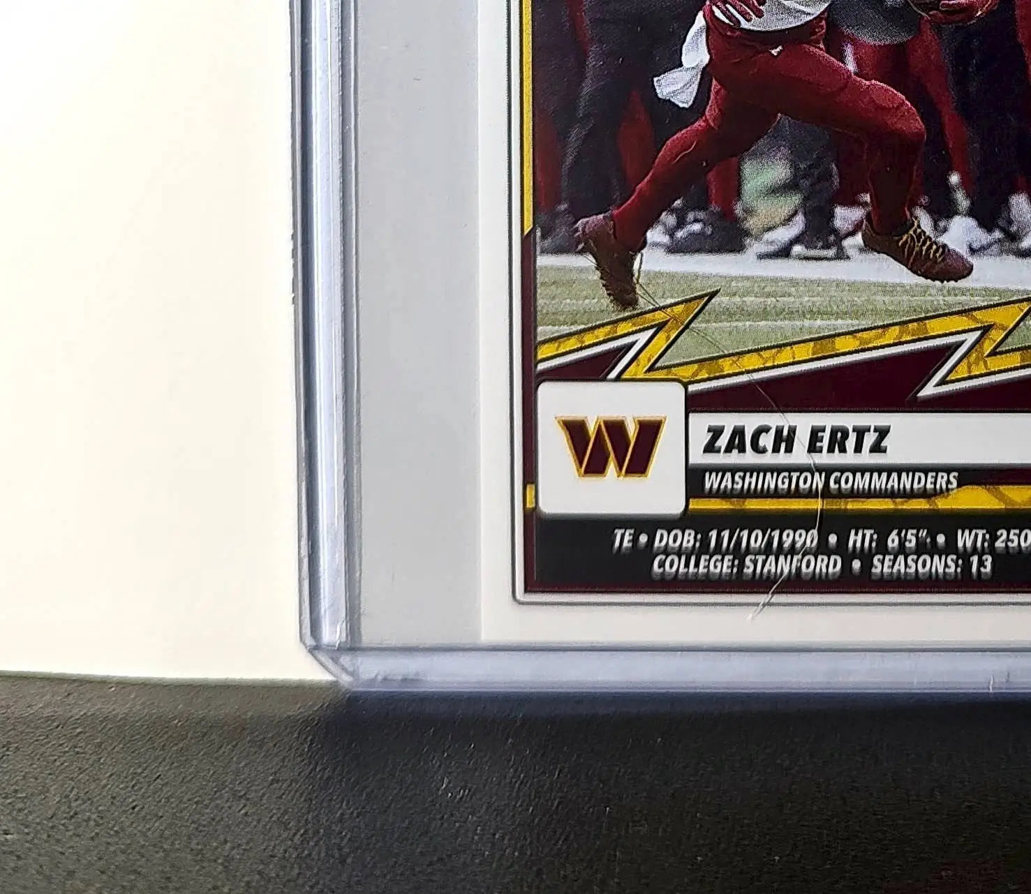 Zach Ertz 2025 Panini NFL #350 Sticker Washington Commanders
