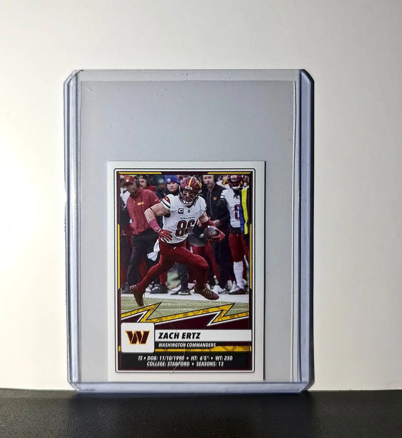Zach Ertz 2025 Panini NFL #350 Sticker Washington Commanders