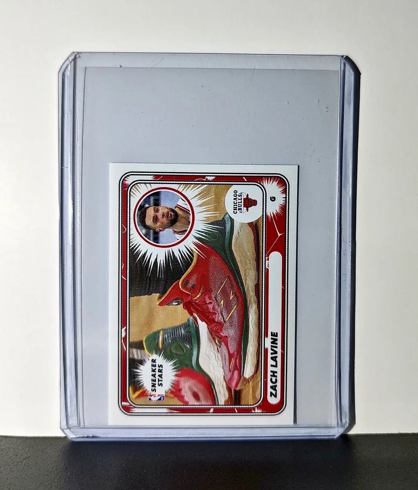 Zach Lavine Sneaker Stars 2024-25 Panini NBA #35 Sticker Card Chicago Bulls - Basketball Card Single