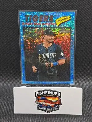ZACH MCKINSTRY - LIGHT BLUE SPARKLE #398 - 2026 Topps Heritage - Baseball Card Single
