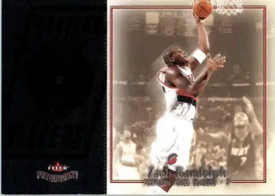 Zach Randolph - 2003-04 Fleer Patchworks - #69 - Basketball - Basketball Card Single