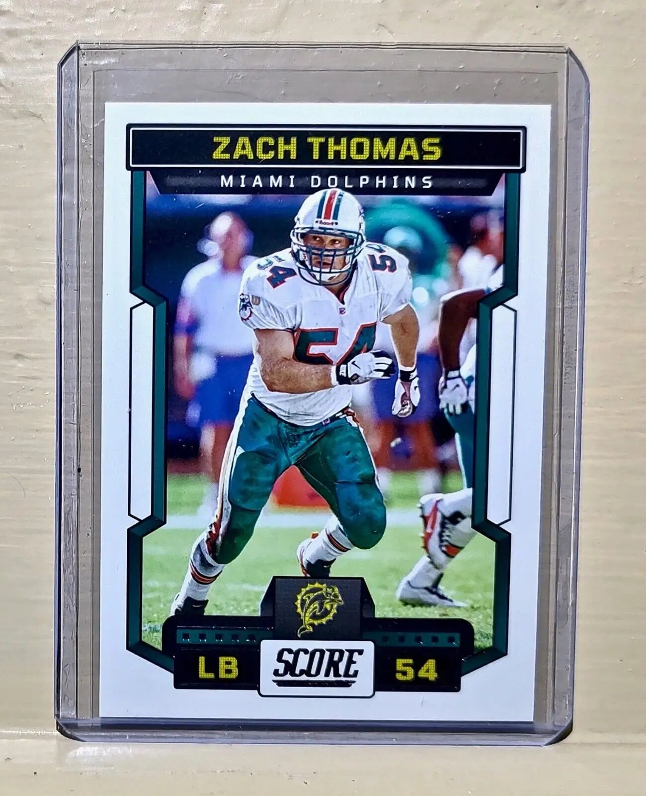 Zach Thomas 2023 Panini NFL #279 Score Football Card Miami Dolphins