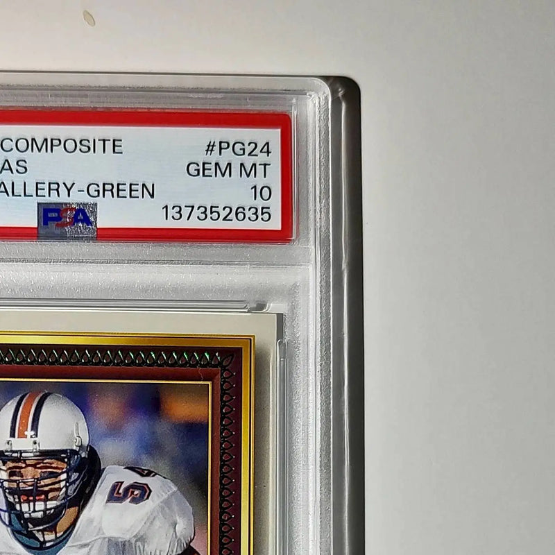 Zach Thomas 2023 Topps #PG-24 119/250 Gallery Green Parallel PSA 10 Gem Mint
