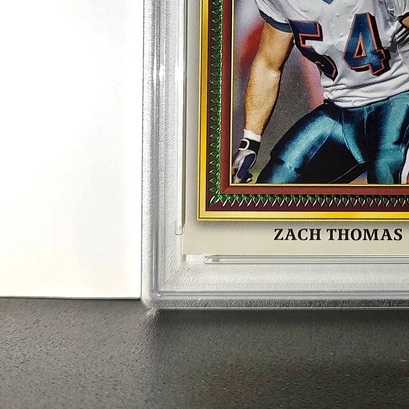Zach Thomas 2023 Topps #PG-24 119/250 Gallery Green Parallel PSA 10 Gem Mint