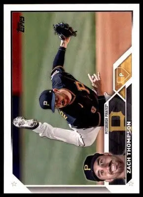 Zach Thompson 2023 Topps #2 Pittsburgh Pirates - Baseball Card Single