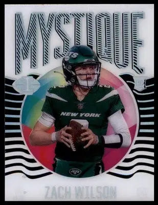 Zach Wilson 2021 Panini Illusions Mystique #MY-2 New York Jets - Football Card Single