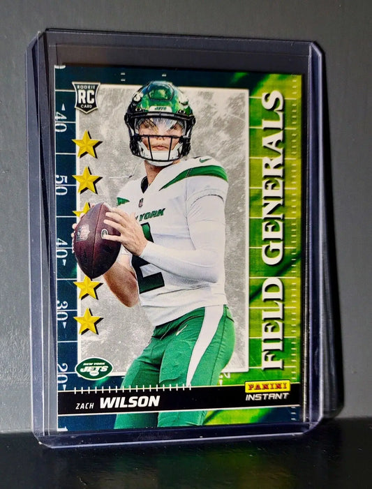 Zach Wilson 2021 Panini NFL Instant Field Generals #25 Rookie Card 1 of 2088 - Football Card Single
