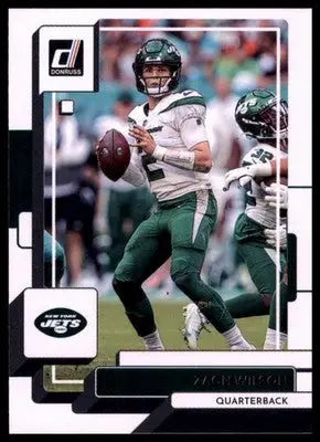 Zach Wilson 2022 Donruss #142 New York Jets - Football Card Single