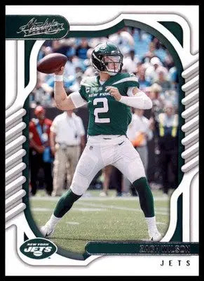 Zach Wilson 2022 Panini Absolute Retail #99 New York Jets - Football Card Single
